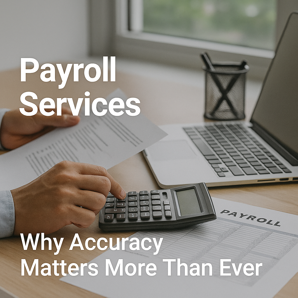 Payroll Services: Why Accuracy Matters More Than Ever